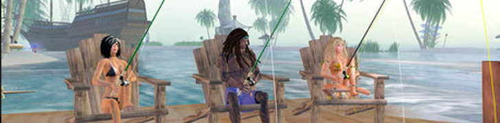 Fishing and earning free lindens on Second Life